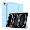 57786 5 techsuit knizkove puzdro flex trifold s drziakom na stylus pre ipad pro 11 2024 nebesky modre