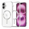 57033 6 techsuit kryt luxury crystal s magsafe pre iphone 16 plus strieborny