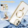 56298 2 techsuit luxury crystal magsafe luxusny priehladny kryt s magsafe iphone 12 zlaty