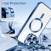 49908 2 techsuit luxury crystal magsafe puzdro pre iphone 12 pro tmavomodre deep blue