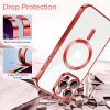 49959 2 techsuit luxury crystal magsafe puzdro pre iphone 13 pro max cervene red