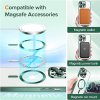 49977 4 techsuit luxury crystal magsafe puzdro pre iphone 14 pro tmavozelene deep green
