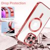 49989 2 techsuit luxury crystal magsafe puzdro pre iphone 14 pro max cervene red