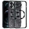 32146 7 techsuit luxury glitter magsafe obal na iphone 12 pro cierny