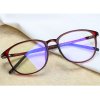 7672 4 techsuit okuliare proti modremu svetlu reflex pc f2822 okruhle vinovo cervene