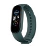 14824 techsuit remienok w013 xiaomi mi band 5 5 nfc 6 6 nfc amazfit band 5 tmavozelena