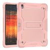 47580 6 techsuit rugged tabshell obal a ochranne sklo pre ipad air 13 2024 ruzovo zlata