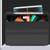 30988 2 techsuit sklopny obal flex trifold s drziakom na pero xiaomi pad 6 pad 6 pro siva