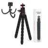 57477 techsuit tripod octopus jx 004 pre telefony a gopro prenosny a flexibilny cierny