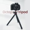 57477 3 techsuit tripod octopus jx 004 pre telefony a gopro prenosny a flexibilny cierny