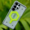 58308 6 uag pathfinder clear magsafe kryt pre samsung galaxy s25 ultra so zelenou snurkou active neon