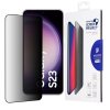 64854 dux ducis tempered glass privacy ochranne sklo na samsung galaxy s23 cierne