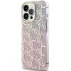 61815 5 hello kitty hardcase iml gradient electrop crowded kitty head kryt na iphone 15 pro ruzovy
