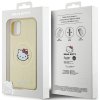 59091 6 hello kitty hardcase leather kitty head magsafe kryt na iphone 11 zlaty