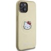 59082 4 hello kitty hardcase leather kitty head magsafe kryt na iphone 15 zlaty