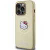 59088 1 hello kitty hardcase leather kitty head magsafe kryt na iphone 15 pro max zlaty