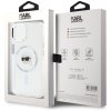 58701 6 karl lagerfeld iml magsafe kryt na iphone 15 plus biela metalicka karlova hlava
