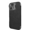 60852 3 nillkin qin prop leather kryt na iphone 16 cierny