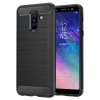 68562 7 techsuit carbon silicone kryt na samsung galaxy a6 plus 2018 cierny