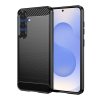 65793 techsuit carbon silicone kryt na samsung galaxy s25 cierny