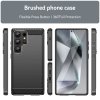 65805 1 techsuit carbon silicone kryt na samsung galaxy s25 ultra cierny