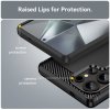 65805 5 techsuit carbon silicone kryt na samsung galaxy s25 ultra cierny