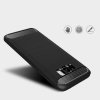 64329 3 techsuit carbon silicone kryt na samsung galaxy s8 plus cierny