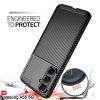 69615 2 techsuit carbonfiber kryt na samsung galaxy a55 5g cierny