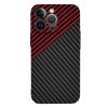 60582 2 techsuit carbonite fibershell kryt na iphone 13 pro cerveny vortex