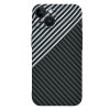 60612 1 techsuit carbonite fibershell kryt na iphone 14 stealth sivy