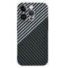 60609 1 techsuit carbonite fibershell kryt na iphone 14 pro stealth sivy