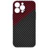 60642 3 techsuit carbonite fibershell kryt na iphone 14 pro max cerveny vortex