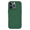 60630 4 techsuit carbonite fibershell kryt na iphone 14 pro max zeleny