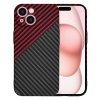 60657 techsuit carbonite fibershell kryt na iphone 15 cerveny vortex