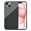 60654 techsuit carbonite fibershell kryt na iphone 15 stealth sivy