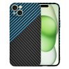 61062 techsuit carbonite fibershell kryt na iphone 15 plus modry pulse