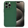 60675 techsuit carbonite fibershell kryt na iphone 15 pro max zeleny