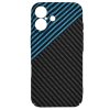 60687 3 techsuit carbonite fibershell kryt na iphone 16 modry pulse