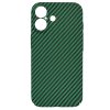 60681 3 techsuit carbonite fibershell kryt na iphone 16 zeleny