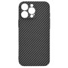 60495 3 techsuit carbonite fibershell kryt na iphone 16 pro max cierny