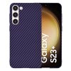 65259 techsuit carbonite fibershell kryt na samsung galaxy s23 plus fialovy