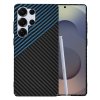 65910 5 techsuit carbonite fibershell kryt na samsung galaxy s25 ultra modry pulse