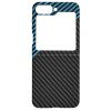73056 3 techsuit carbonite fibershell ochranny obal pre samsung galaxy z flip6 modry pulse