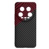 74745 3 techsuit carbonite fibershell puzdro pre xiaomi 14 ultra red vortex