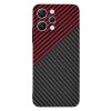 74928 2 techsuit carbonite fibershell puzdro pre xiaomi redmi 12 4g 12 5g red vortex