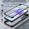 69486 2 techsuit colorverse 360 ochrana obrazovky puzdro na samsung galaxy a35 5g fialovy