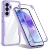 69486 techsuit colorverse 360 ochrana obrazovky puzdro na samsung galaxy a35 5g fialovy