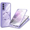 65676 techsuit colorverse 360 ochrana obrazovky puzdro na samsung galaxy s22 plus 5g fialovy
