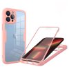 62829 techsuit colorverse 360 series 360 kryt ochranne sklo na iphone 13 pro ruzovy