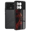 74517 techsuit glaze series puzdro pre xiaomi poco f6 pro cervena hmlovina